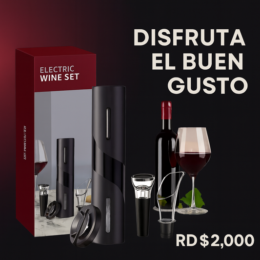 Set Electrico Para Vinos