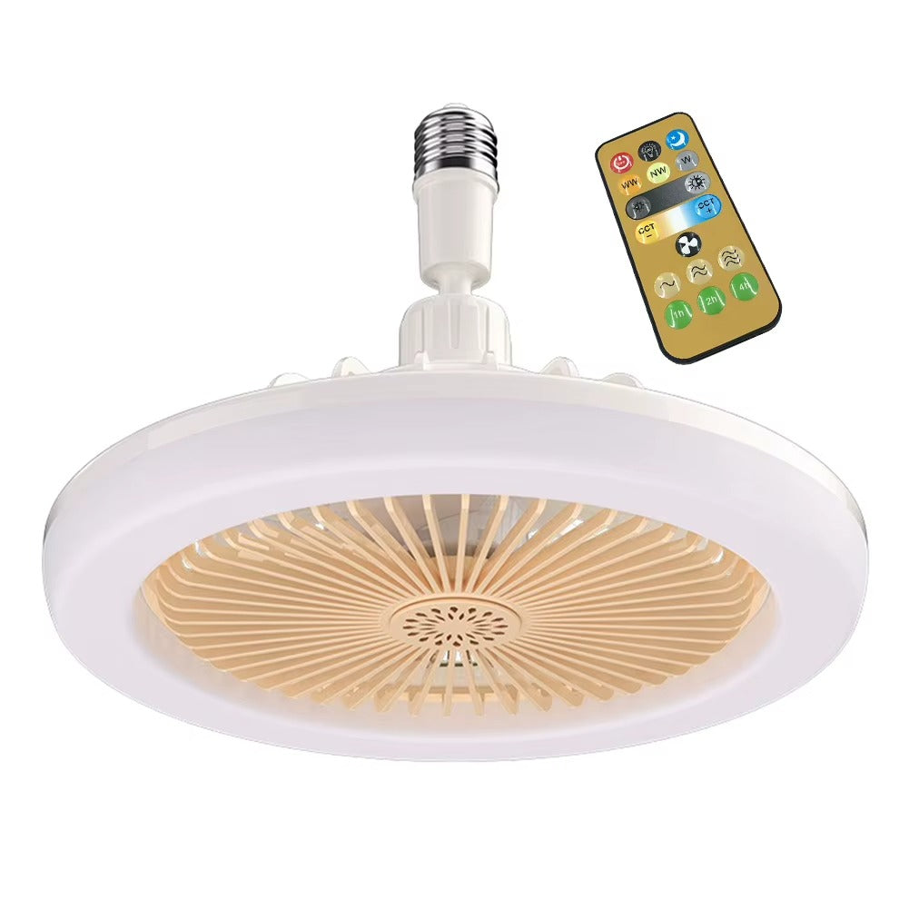 ABANICO CON LED Y AROMATIZANTE MULTIFUNCIONAL